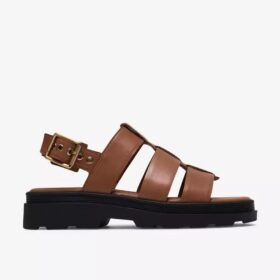 Γυναικεία επίπεδα σανδάλια Orinoco3 Strap από δέρμα σε χρώμα μπεζ Γυναικεία επίπεδα σανδάλια Orinoco3 Strap από δέρμα σε χρώμα μπεζ