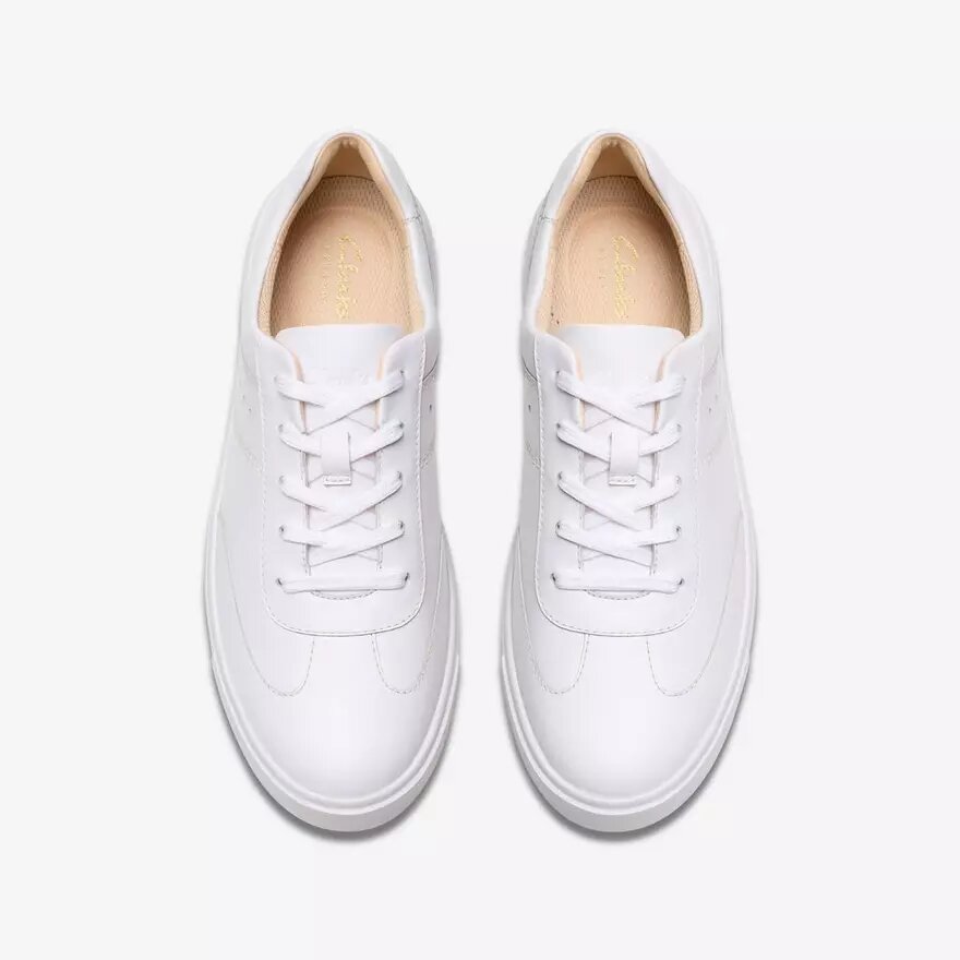 Γυναικεία λευκά δερμάτινα Sneakers Makea Court Γυναικεία λευκά δερμάτινα Sneakers Makea Court