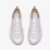 Γυναικεία λευκά δερμάτινα Sneakers Solevana Style Γυναικεία λευκά δερμάτινα Sneakers Solevana Style