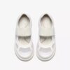 Γυναικεία λευκά Sneakers Solevana με λουράκι