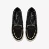 Γυναικεία Loafers Breezesky Bay από μαύρο καμβά