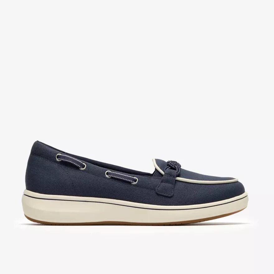 Γυναικεία Loafers Breezesky Bay Navy από καμβά Γυναικεία Loafers Breezesky Bay Navy από καμβά