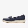 Γυναικεία Loafers Breezesky Bay Navy από καμβά Γυναικεία Loafers Breezesky Bay Navy από καμβά