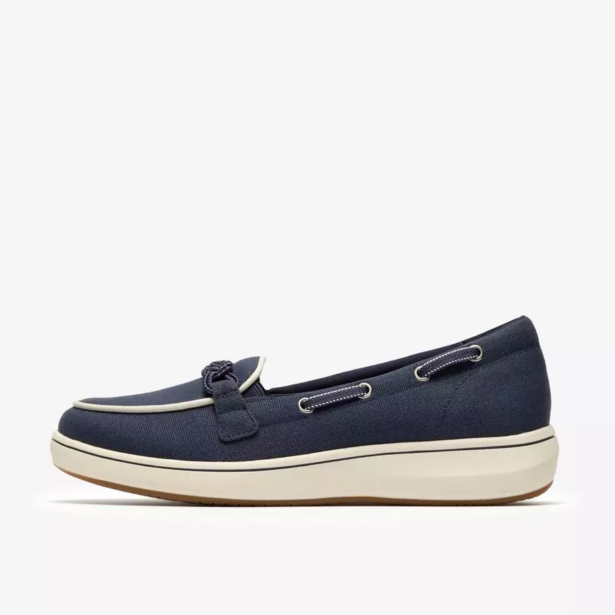 Γυναικεία Loafers Breezesky Bay Navy από καμβά Γυναικεία Loafers Breezesky Bay Navy από καμβά