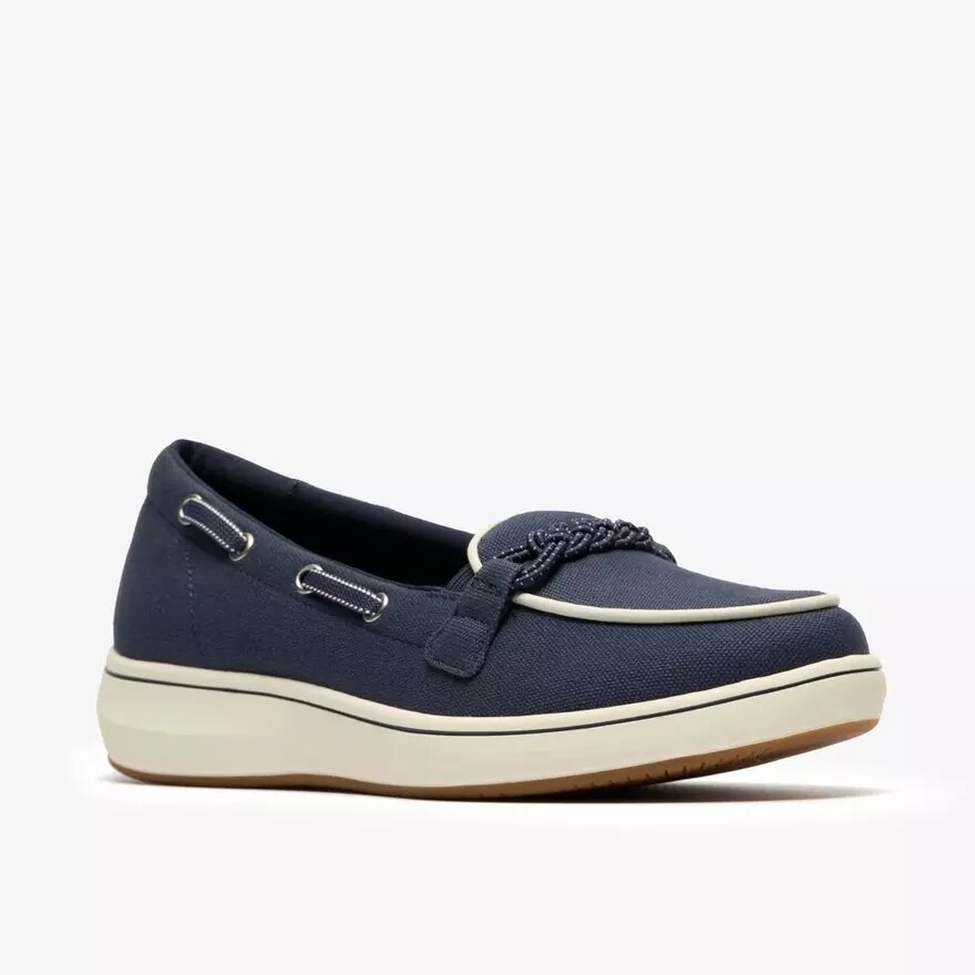Γυναικεία Loafers Breezesky Bay Navy από καμβά Γυναικεία Loafers Breezesky Bay Navy από καμβά
