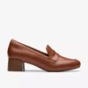 Γυναικεία Loafers Iridessa Sky από σκούρο καφέ δέρμα Γυναικεία Loafers Iridessa Sky από σκούρο καφέ δέρμα