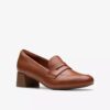 Γυναικεία Loafers Iridessa Sky από σκούρο καφέ δέρμα Γυναικεία Loafers Iridessa Sky από σκούρο καφέ δέρμα