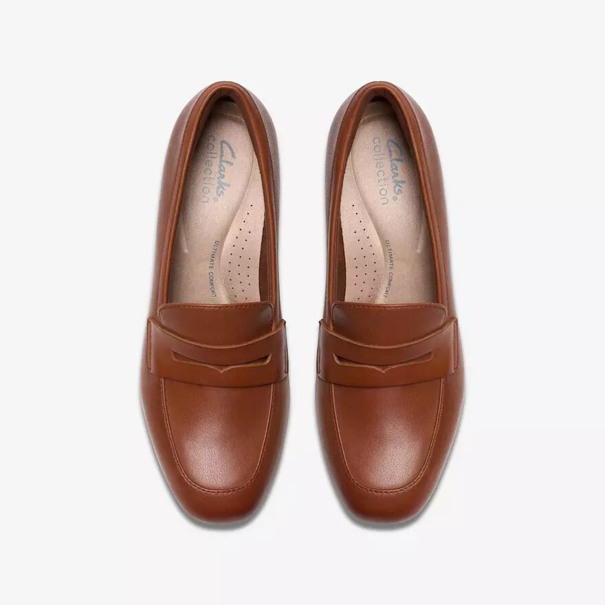 Γυναικεία Loafers Iridessa Sky από σκούρο καφέ δέρμα Γυναικεία Loafers Iridessa Sky από σκούρο καφέ δέρμα
