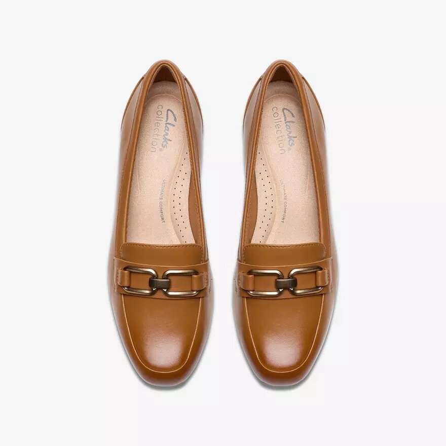 Γυναικεία Loafers Juliet Echo από δέρμα σε χρώμα ταν Γυναικεία Loafers Juliet Echo από δέρμα σε χρώμα ταν