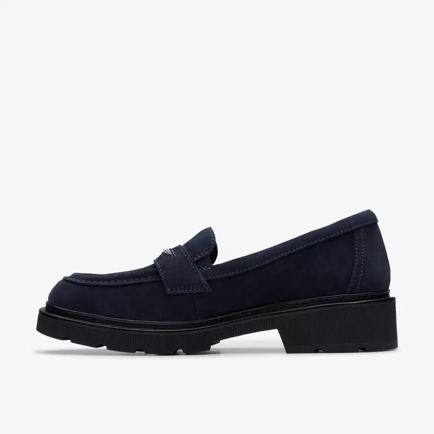 Γυναικεία Loafers Lauryl Step από σουέτ σε χρώμα ναυτικό μπλε Γυναικεία Loafers Lauryl Step από σουέτ σε χρώμα ναυτικό μπλε