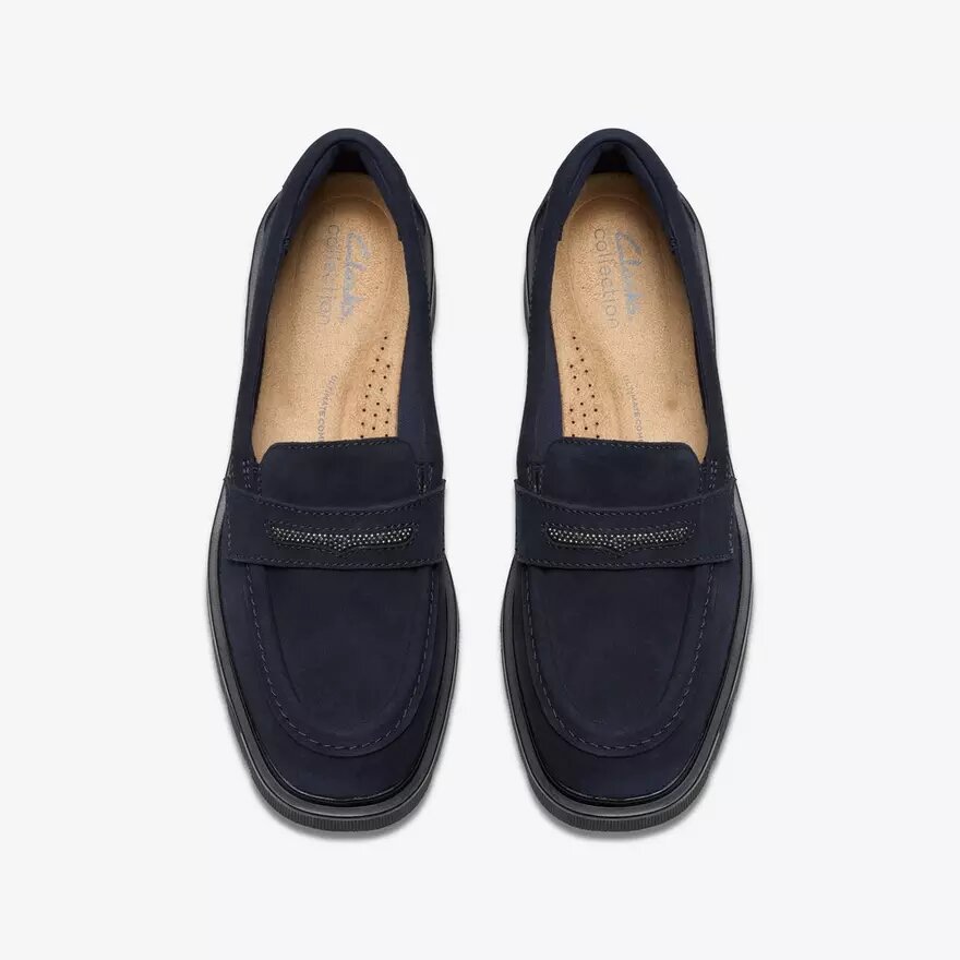 Γυναικεία Loafers Lauryl Step από σουέτ σε χρώμα ναυτικό μπλε Γυναικεία Loafers Lauryl Step από σουέτ σε χρώμα ναυτικό μπλε