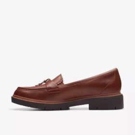 Γυναικεία Loafers Westlynn Bella από δέρμα σε χρώμα Tan