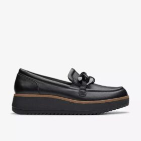 Γυναικεία Loafers Zylah May από μαύρο δέρμα (ΗΠΑ)