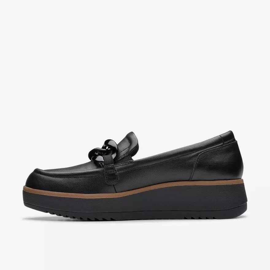 Γυναικεία Loafers Zylah May από μαύρο δέρμα (ΗΠΑ) Γυναικεία Loafers Zylah May από μαύρο δέρμα (ΗΠΑ)