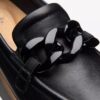 Γυναικεία Loafers Zylah May από μαύρο δέρμα (ΗΠΑ) Γυναικεία Loafers Zylah May από μαύρο δέρμα (ΗΠΑ)
