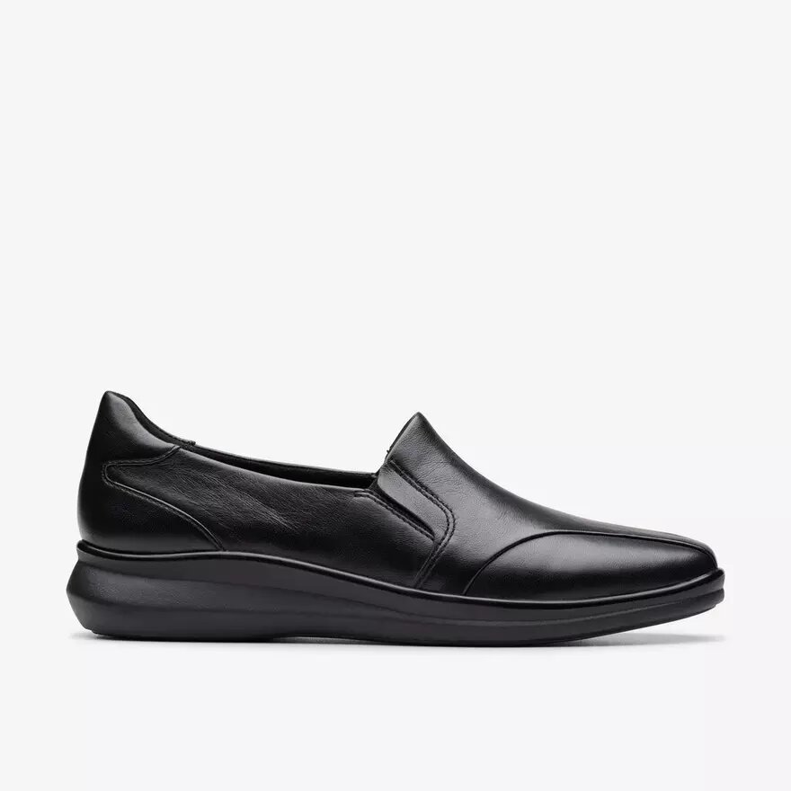 Γυναικεία μαύρα δερμάτινα Loafers Lynell Edge Γυναικεία μαύρα δερμάτινα Loafers Lynell Edge
