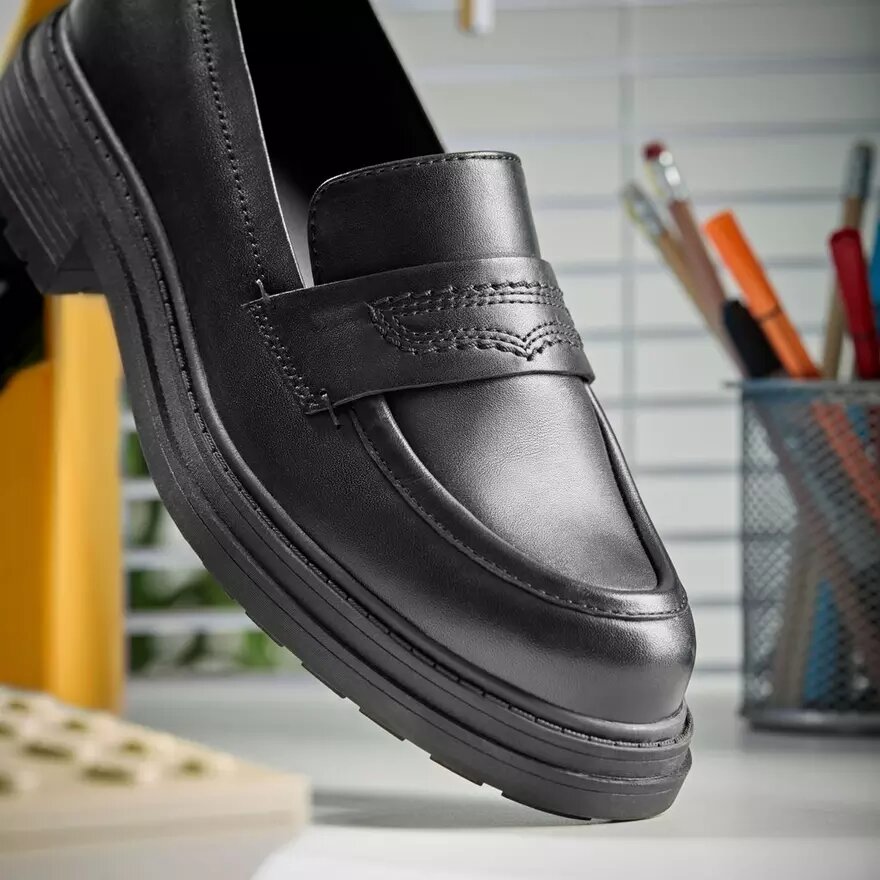 Γυναικεία μαύρα δερμάτινα Loafers Orinoco3 Edge (ΗΠΑ) Γυναικεία μαύρα δερμάτινα Loafers Orinoco3 Edge (ΗΠΑ)