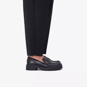 Γυναικεία μαύρα δερμάτινα Loafers Orinoco3 Edge (ΗΠΑ)