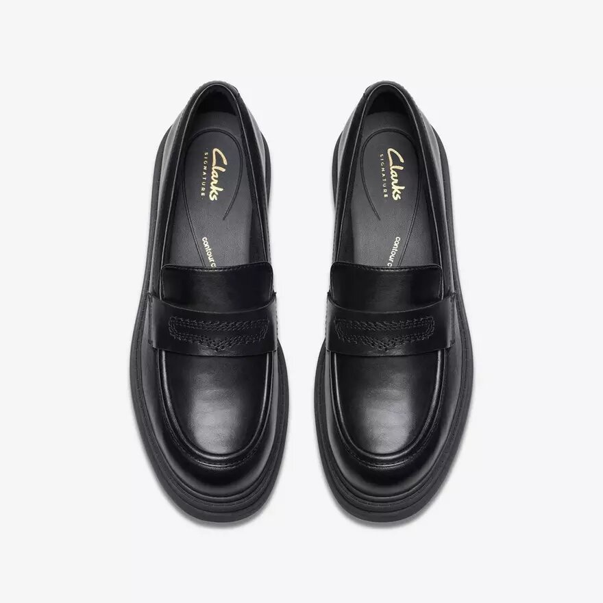 Γυναικεία μαύρα δερμάτινα Loafers Orinoco3 Edge (ΗΠΑ) Γυναικεία μαύρα δερμάτινα Loafers Orinoco3 Edge (ΗΠΑ)