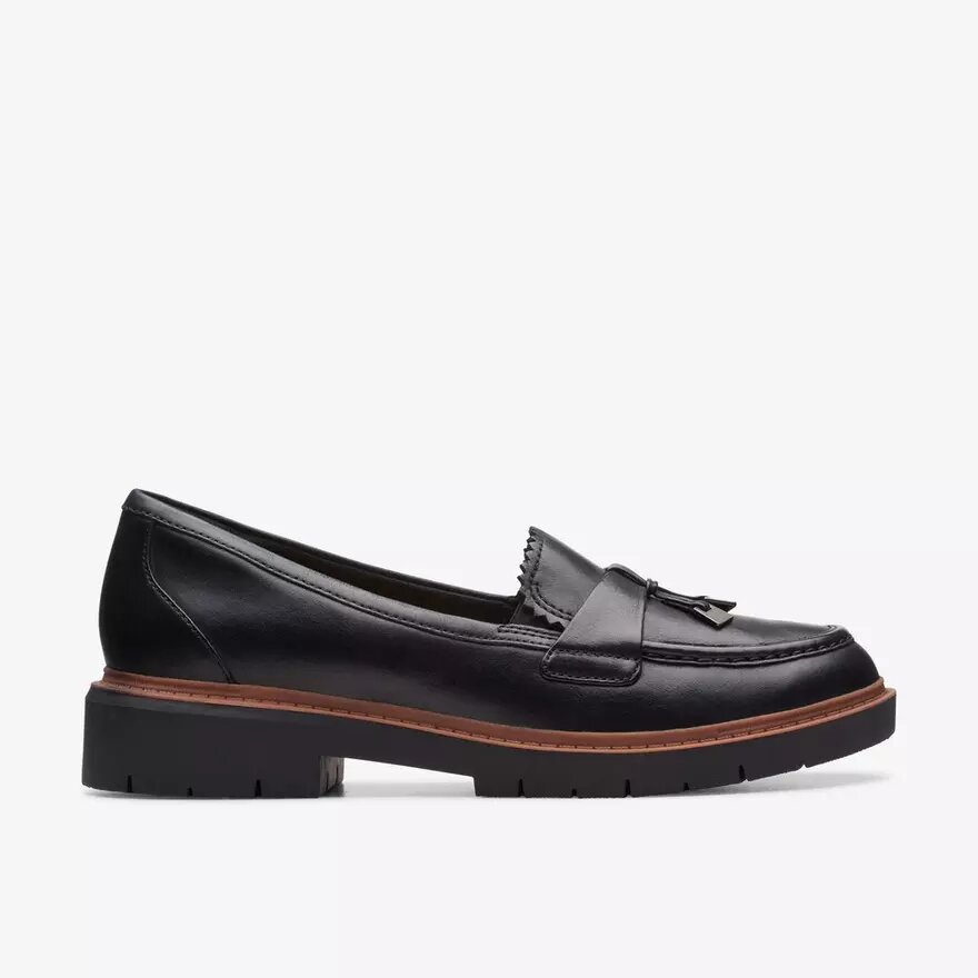 Γυναικεία μαύρα δερμάτινα Loafers Westlynn Bella Γυναικεία μαύρα δερμάτινα Loafers Westlynn Bella