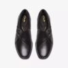 Γυναικεία μαύρα δερμάτινα Slip-ons χωρίς κορδόνια Lynell Γυναικεία μαύρα δερμάτινα Slip-ons χωρίς κορδόνια Lynell