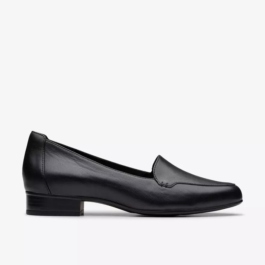 Γυναικεία μαύρα δερμάτινα Slip-ons Krystine Lily Γυναικεία μαύρα δερμάτινα Slip-ons Krystine Lily