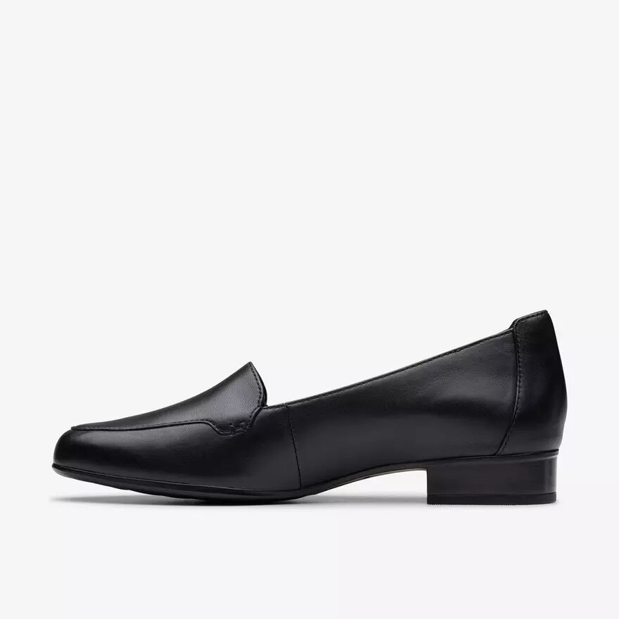Γυναικεία μαύρα δερμάτινα Slip-ons Krystine Lily Γυναικεία μαύρα δερμάτινα Slip-ons Krystine Lily