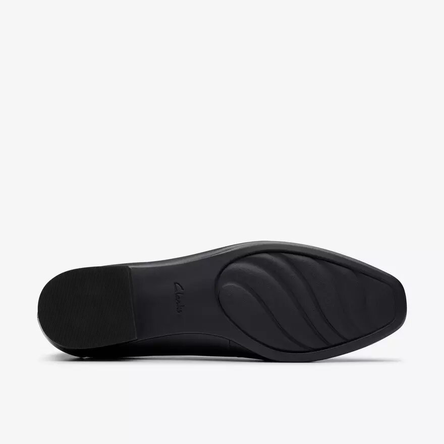 Γυναικεία μαύρα δερμάτινα Slip-ons Krystine Lily Γυναικεία μαύρα δερμάτινα Slip-ons Krystine Lily