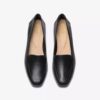 Γυναικεία μαύρα δερμάτινα Slip-ons Krystine Lily Γυναικεία μαύρα δερμάτινα Slip-ons Krystine Lily
