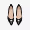 Γυναικεία μαύρα δερμάτινα Slip-ons Natalyn Trim Γυναικεία μαύρα δερμάτινα Slip-ons Natalyn Trim