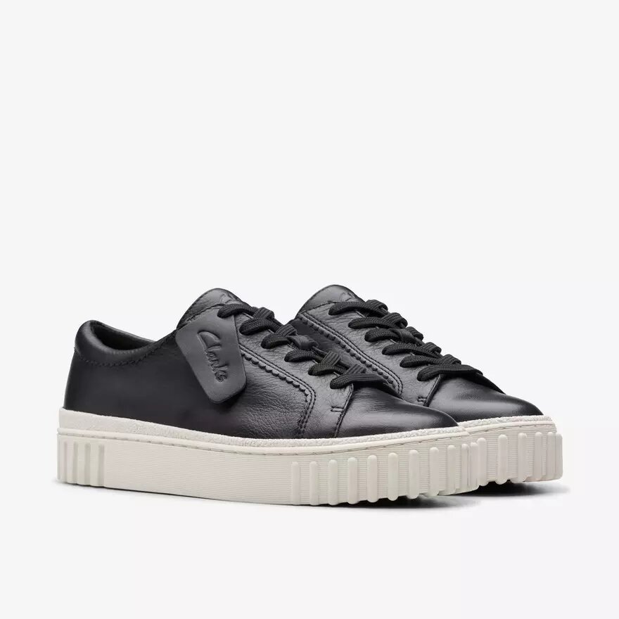 Γυναικεία μαύρα δερμάτινα Sneakers για Περιπάτη Mayhill Walk Γυναικεία μαύρα δερμάτινα Sneakers για Περιπάτη Mayhill Walk