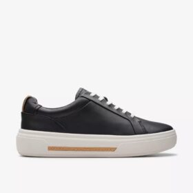 Γυναικεία μαύρα δερμάτινα Sneakers για Περιπάτο Hollyhock Walk Γυναικεία μαύρα δερμάτινα Sneakers για Περιπάτο Hollyhock Walk
