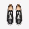 Γυναικεία μαύρα δερμάτινα Sneakers για Περιπάτο Hollyhock Walk Γυναικεία μαύρα δερμάτινα Sneakers για Περιπάτο Hollyhock Walk