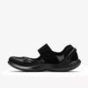 Γυναικεία μαύρα πάνινα Sneakers Solevana με λουράκι Γυναικεία μαύρα πάνινα Sneakers Solevana με λουράκι