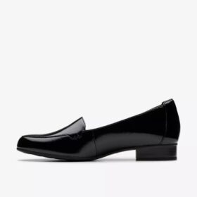 Γυναικεία μαύρα Slip-ons Krystine Lily από λουστρίνι
