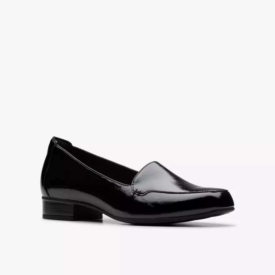 Γυναικεία μαύρα Slip-ons Krystine Lily από λουστρίνι Γυναικεία μαύρα Slip-ons Krystine Lily από λουστρίνι