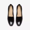 Γυναικεία μαύρα Slip-ons Krystine Lily από λουστρίνι Γυναικεία μαύρα Slip-ons Krystine Lily από λουστρίνι