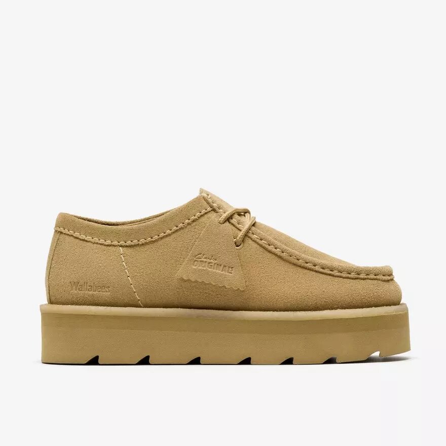 Γυναικεία Meare Walla. Wallabees από σουέτ σε χρώμα σφενδάμου Γυναικεία Meare Walla. Wallabees από σουέτ σε χρώμα σφενδάμου