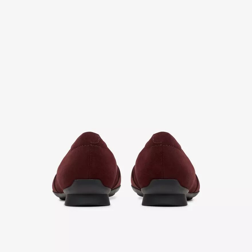 Γυναικεία Μπαλαρίνες Jazmynn Gem από σουέτ σε χρώμα Merlot Γυναικεία Μπαλαρίνες Jazmynn Gem από σουέτ σε χρώμα Merlot