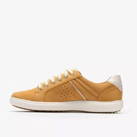 Γυναικεία Nalle Zen Sneakers σε κίτρινο νουμπούκ