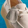 Γυναικεία Ναυτικά Παπούτσια Torhill σε κρεμ χρώμα από νουμπάκ