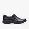 Γυναικεία παπούτσια Carleigh Ray από μαύρο δέρμα Slip-ons χωρίς κορδόνια Γυναικεία παπούτσια Carleigh Ray από μαύρο δέρμα Slip-ons χωρίς κορδόνια