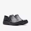 Γυναικεία παπούτσια Carleigh Ray από μαύρο δέρμα Slip-ons χωρίς κορδόνια Γυναικεία παπούτσια Carleigh Ray από μαύρο δέρμα Slip-ons χωρίς κορδόνια
