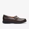 Γυναικεία παπούτσια Certina Ease Slip-ons από σκούρο καφέ δέρμα Γυναικεία παπούτσια Certina Ease Slip-ons από σκούρο καφέ δέρμα