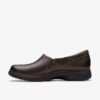 Γυναικεία παπούτσια Certina Ease Slip-ons από σκούρο καφέ δέρμα Γυναικεία παπούτσια Certina Ease Slip-ons από σκούρο καφέ δέρμα