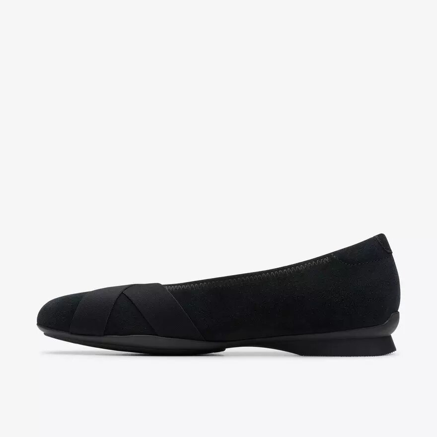 Γυναικεία παπούτσια Jazmynn Gem από μαύρο σουέτ Slip-ons χωρίς κορδόνια Γυναικεία παπούτσια Jazmynn Gem από μαύρο σουέτ Slip-ons χωρίς κορδόνια
