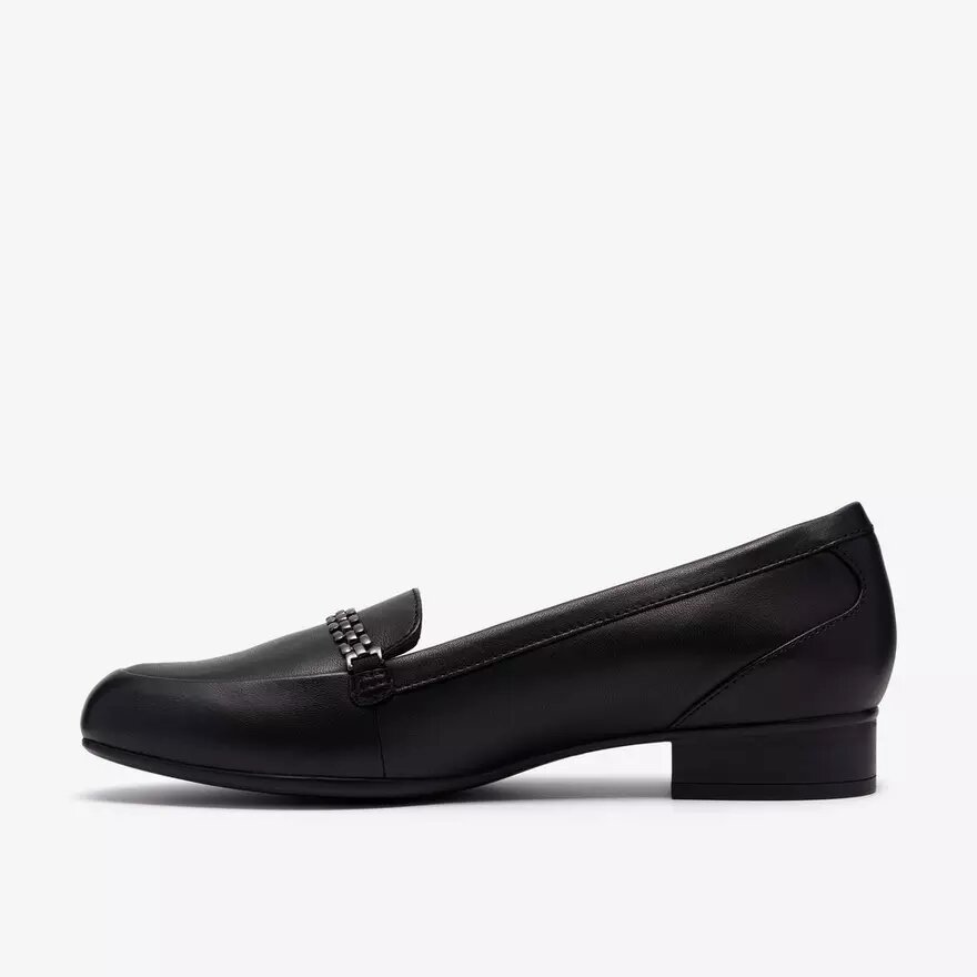 Γυναικεία παπούτσια Juliet Mia από μαύρο δέρμα Slip-ons χωρίς κορδόνια Γυναικεία παπούτσια Juliet Mia από μαύρο δέρμα Slip-ons χωρίς κορδόνια