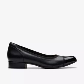Γυναικεία παπούτσια Krystine May από μαύρο δέρμα Slip-ons χωρίς κορδόνια