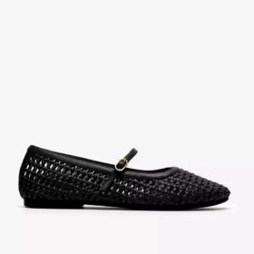 Γυναικεία παπούτσια Livia Sky Black Weave Bar