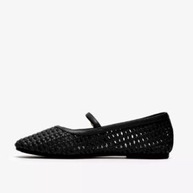 Γυναικεία παπούτσια Livia Sky Black Weave Bar